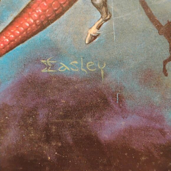 Dragon Attack 1984 Jigsaw Puzzle Advanced Dungeons & Dragons 1000 pc COMPLETE - Picture 7 of 8